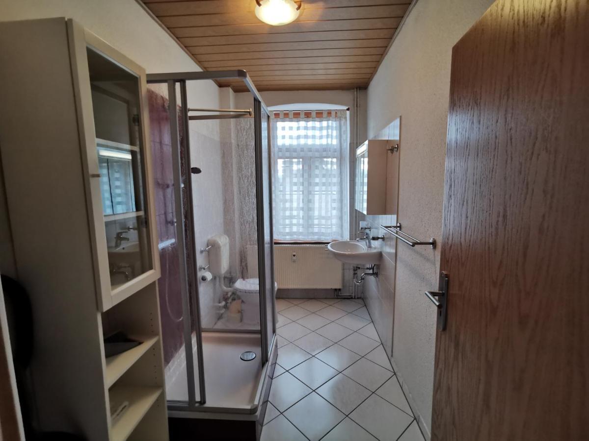 Ferienwohnung "Zur Kleinbahn" Zittau Esterno foto