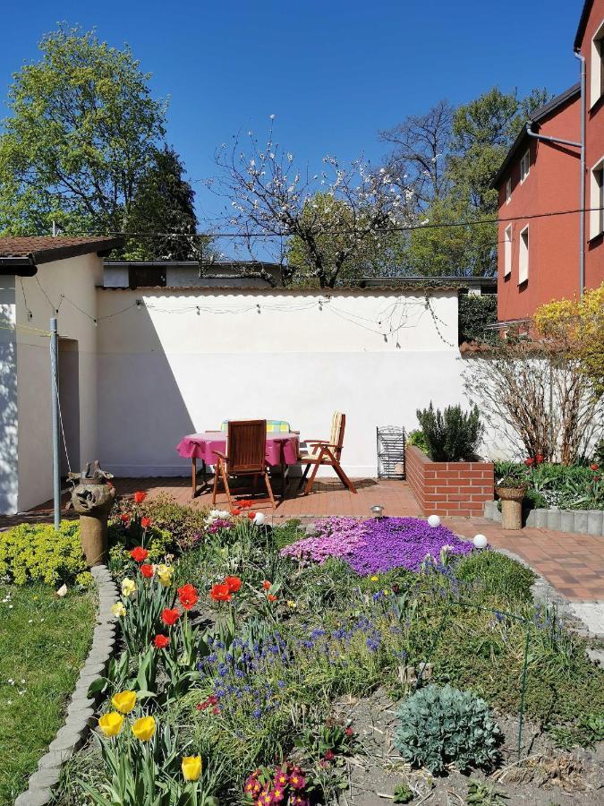 Ferienwohnung "Zur Kleinbahn" Zittau Esterno foto